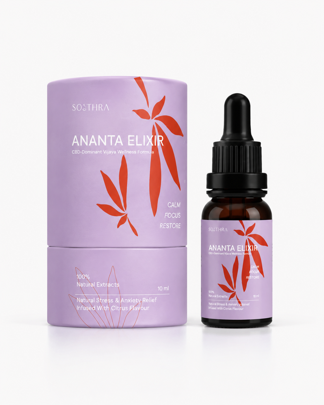 Soothra Ananta Elixir — stress and anxiety support