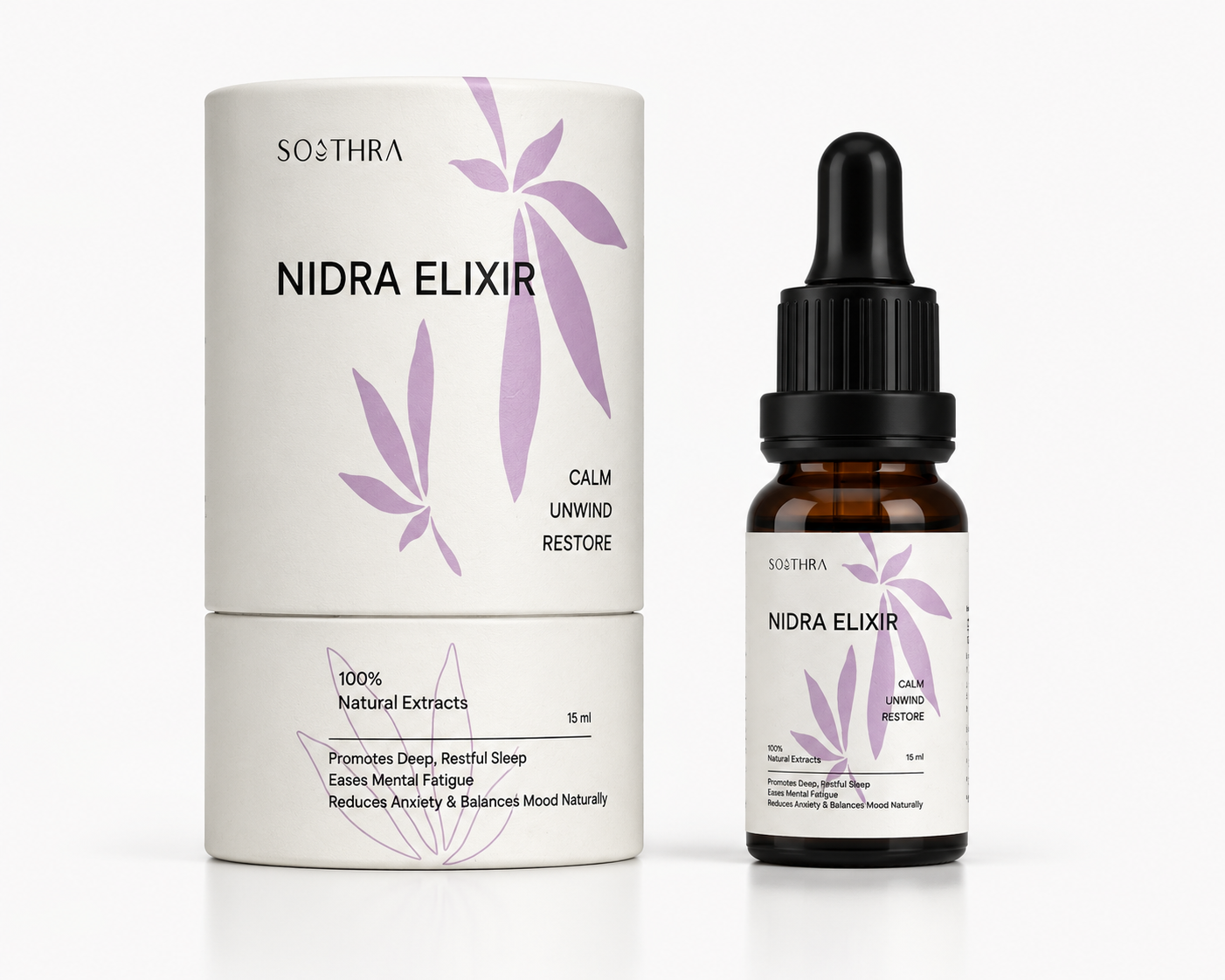 Soothra Nidra Elixir — restorative sleep formula